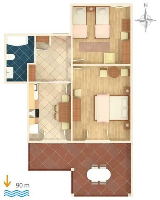 Apartment With Sea View II Stanici Exterior foto